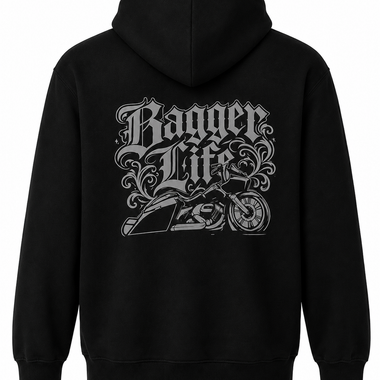 Bagger Life Reflective Hoodie