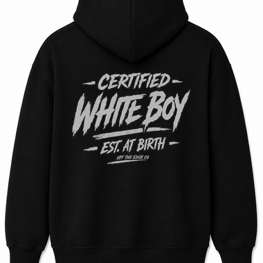 Certified White Boy Reflective Hoodie