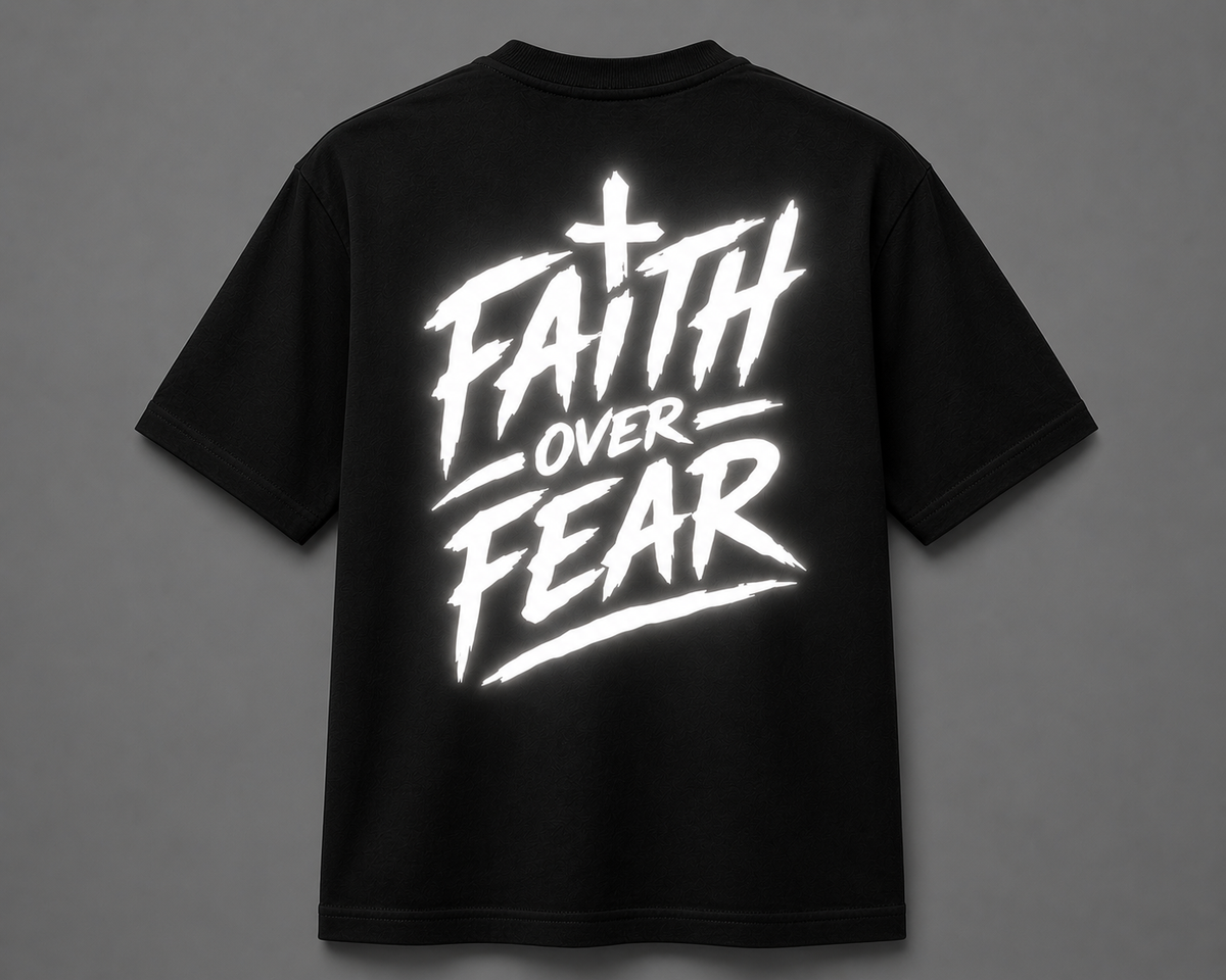 Faith Over Fear Reflective Shirt