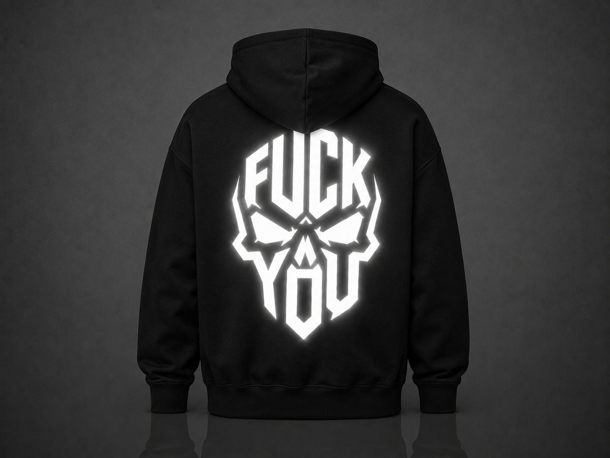F You Reflective Hoodie