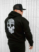 Mexican Skull Reflective Hoodie