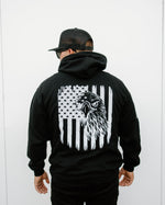 American Proud Eagle Reflective Hoodie