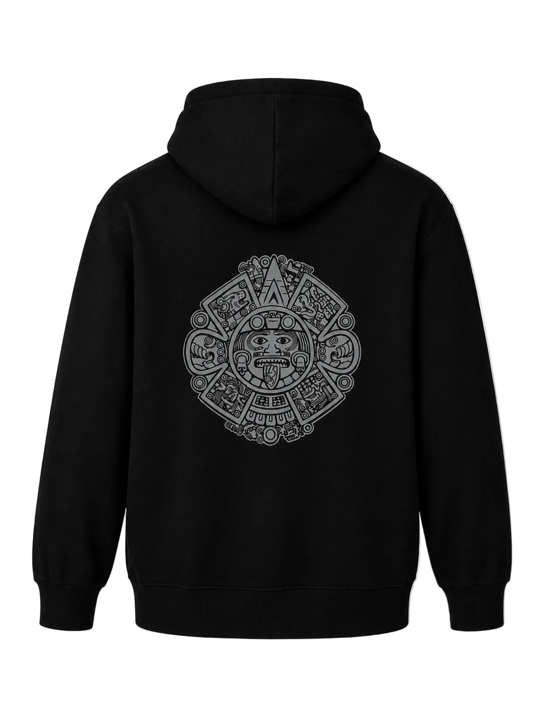 Aztec Calendar Reflective Hoodie