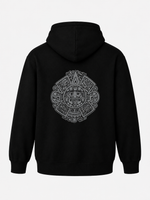 Aztec Calendar Reflective Hoodie