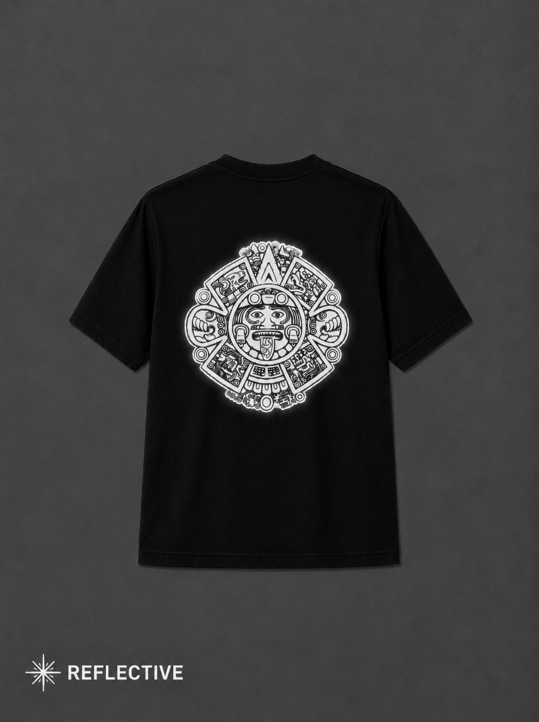 Aztec Calendar Reflective Shirt