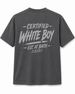 Certified White Boy Est. at Birth Reflective Shirt