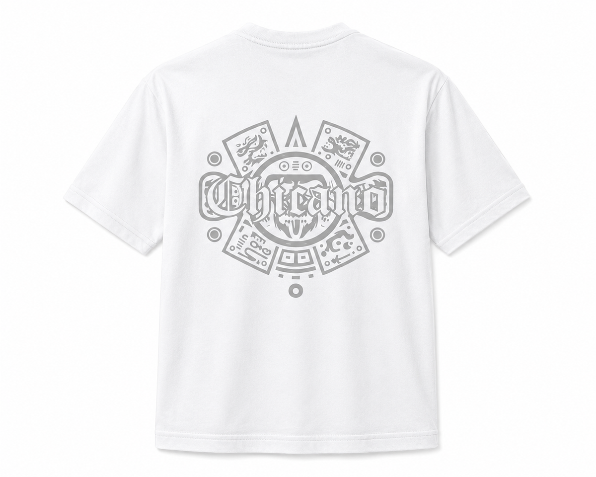 Chicano Roots Reflective  Shirt