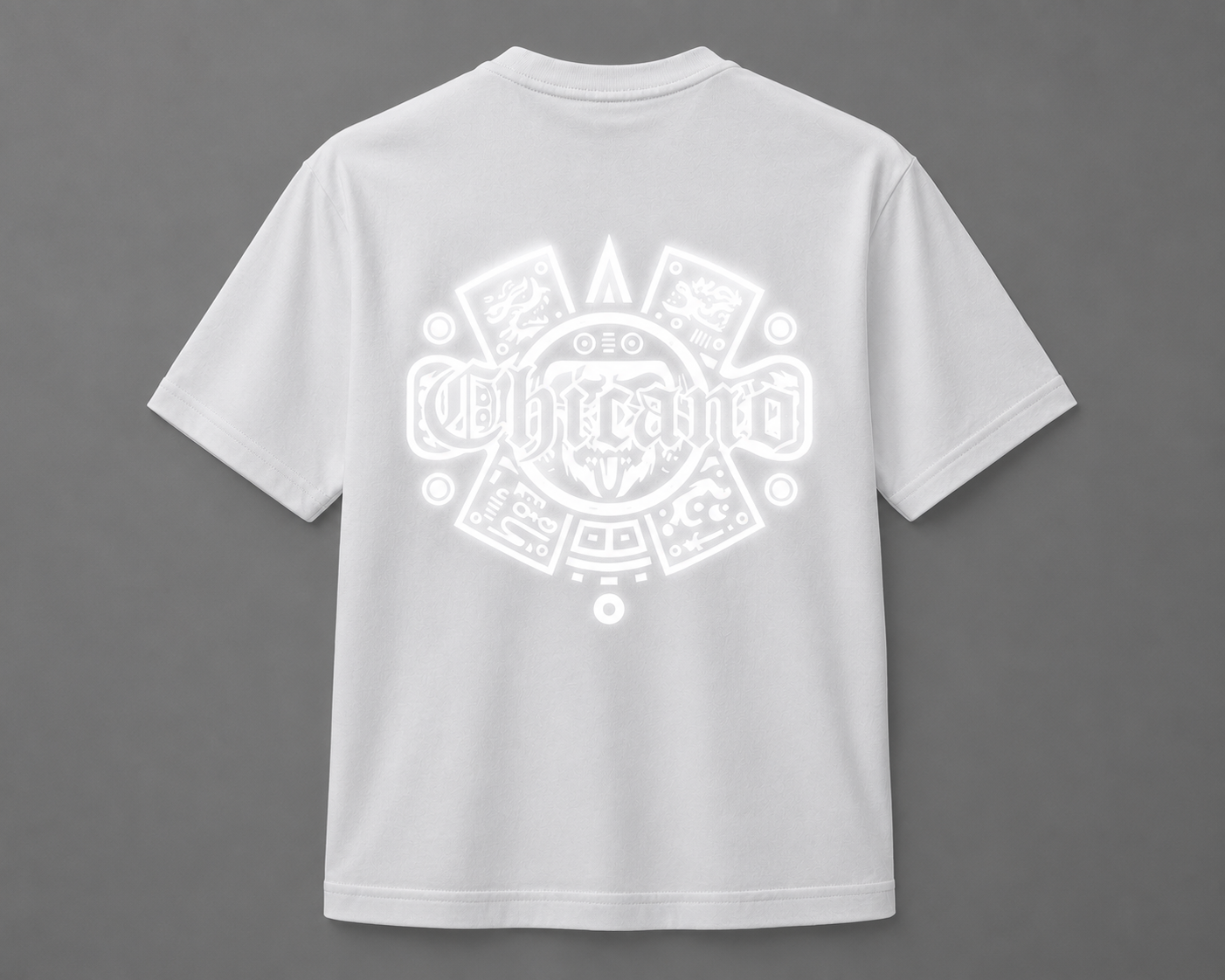 Chicano Roots Reflective  Shirt