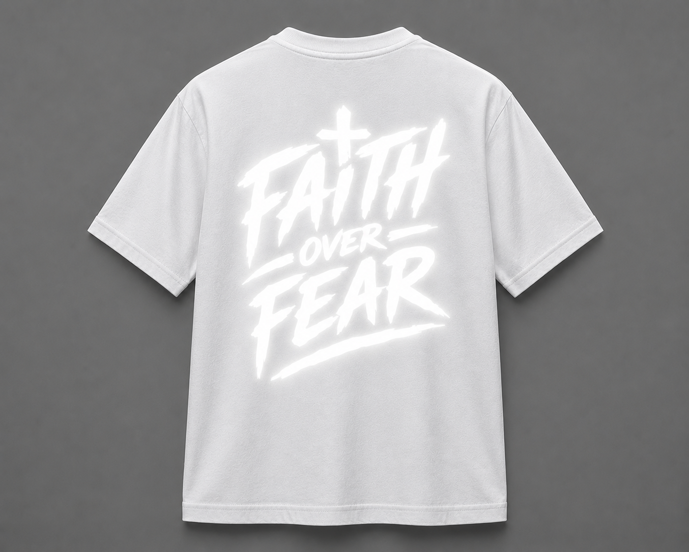 Faith Over Fear Reflective Shirt
