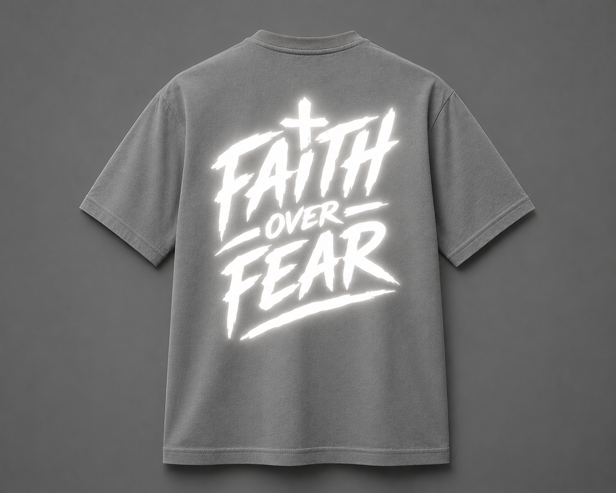 Faith Over Fear Reflective Shirt
