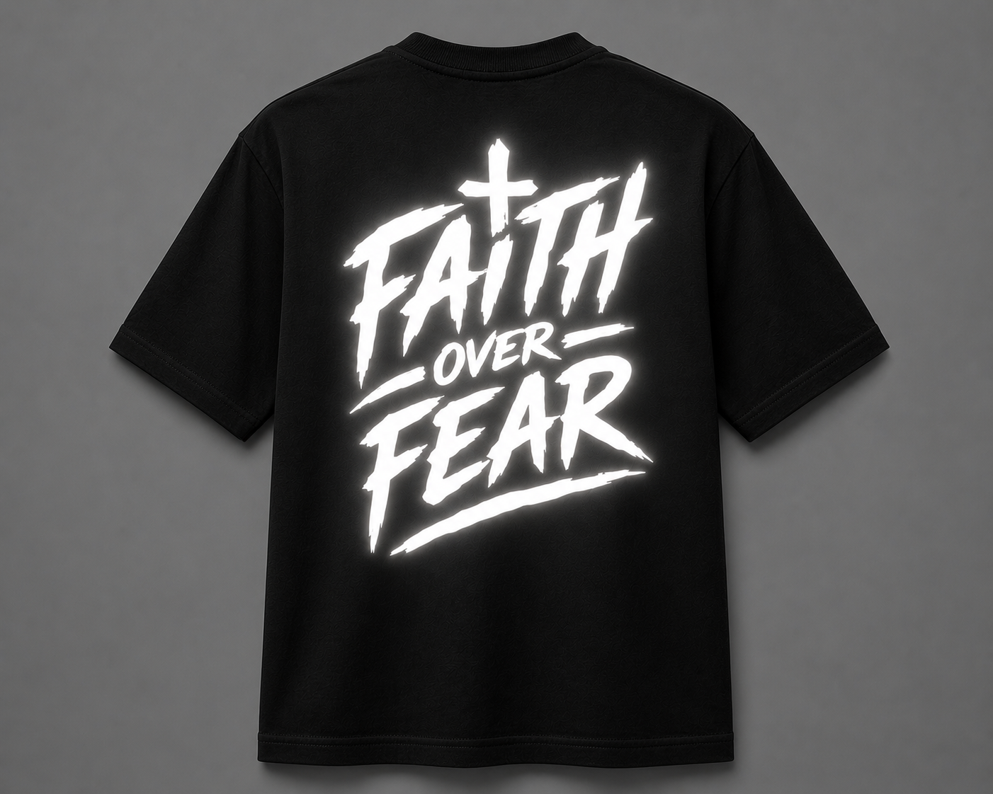 Faith Over Fear Reflective Shirt