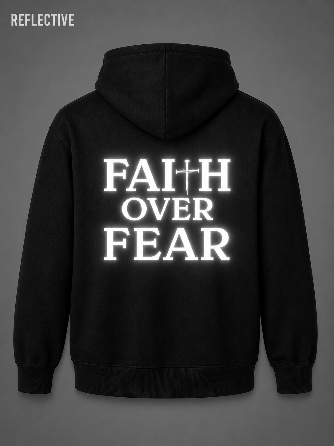Fearless Faith Reflective Hoodie