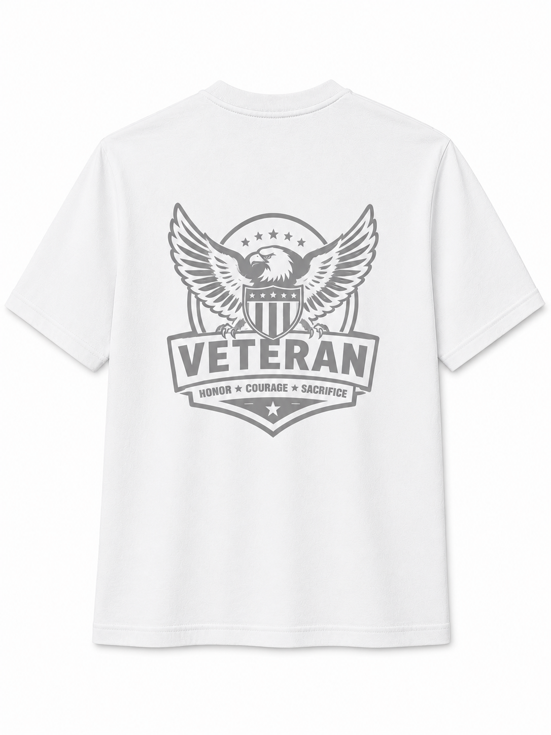 Honor Courage Sacrifice Veteran Reflective Shirt