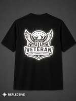 Honor Courage Sacrifice Veteran Reflective Shirt