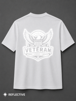 Honor Courage Sacrifice Veteran Reflective Shirt