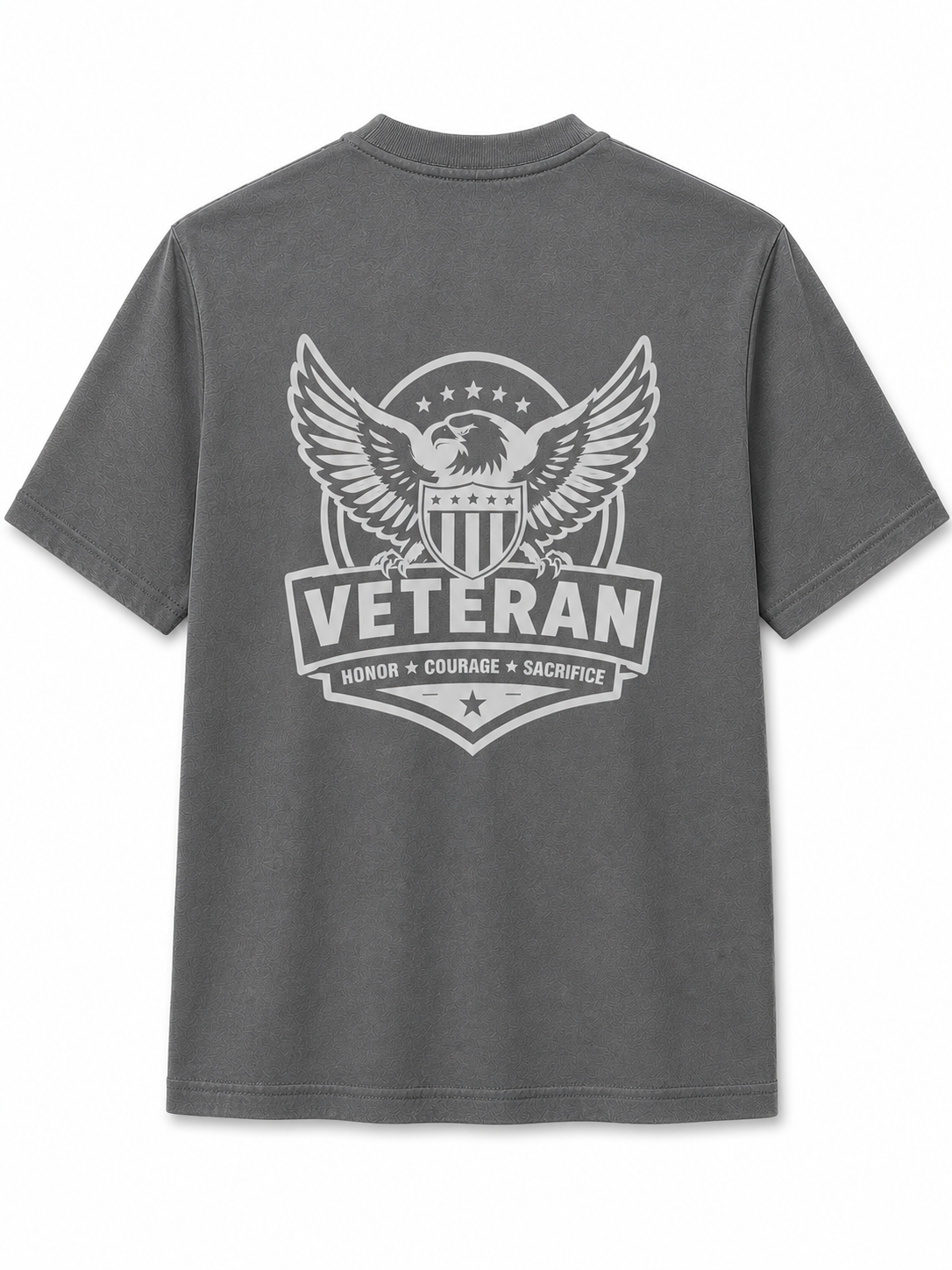 Honor Courage Sacrifice Veteran Reflective Shirt