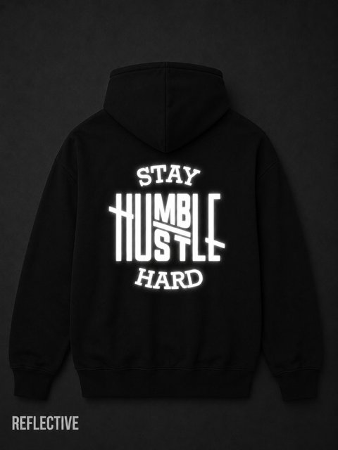 Stay Humble Reflective Hoodie