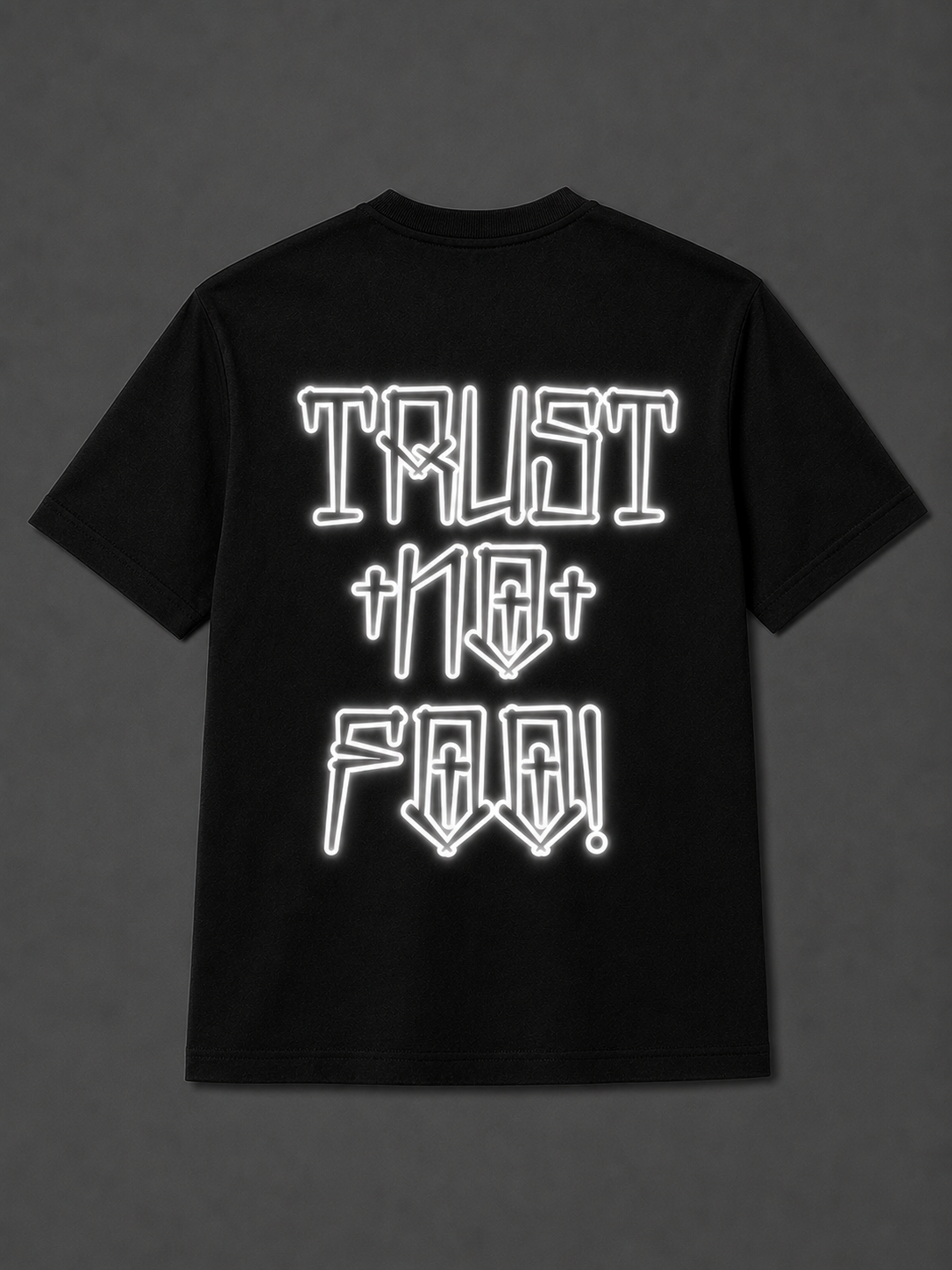 Trust No Foo! Reflective  Shirt