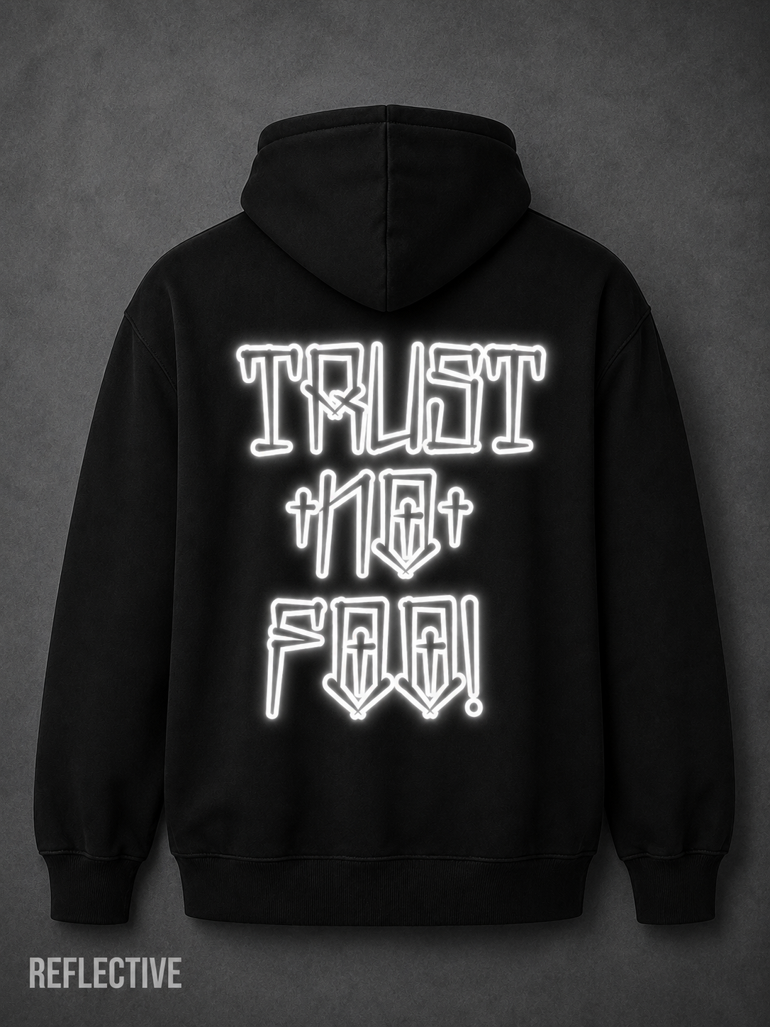 Trust No Foo! Reflective Hoodie