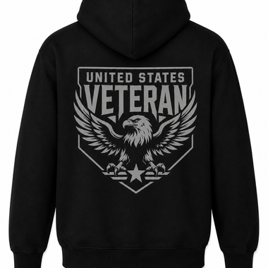 United States Veteran Reflective Hoodie