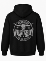 Untamed Certified White Boy Reflective Hoodie