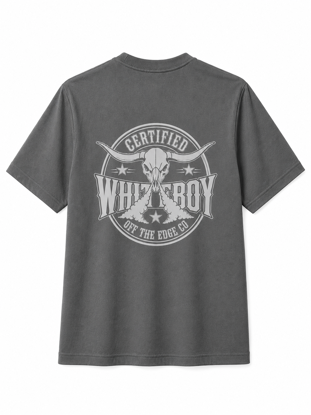 Untamed Certified White Boy Reflective Shirt