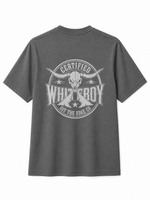 Untamed Certified White Boy Reflective Shirt