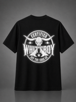 Untamed Certified White Boy Reflective Shirt