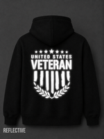 Veteran Strong Reflective Hoodie