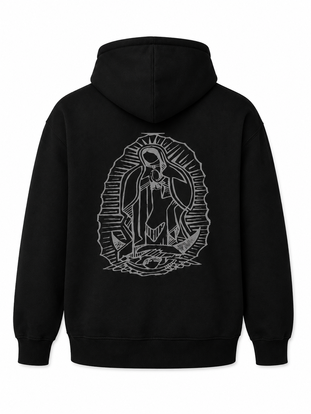 Virgin Mary Reflective Hoodie
