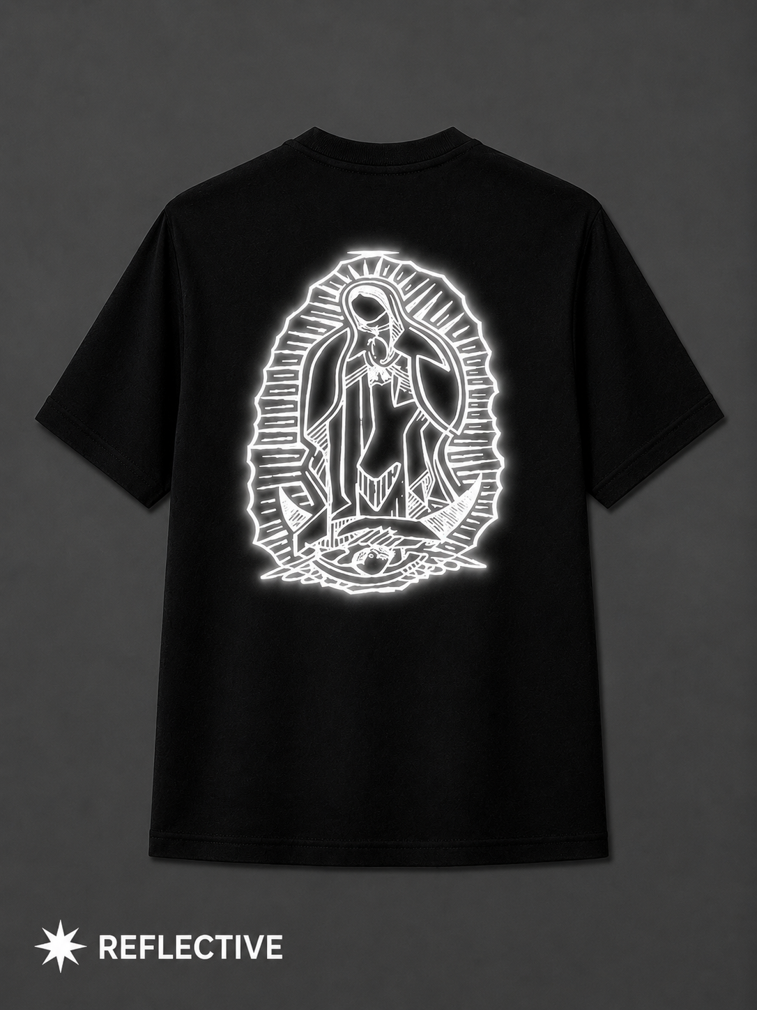 Virgin Mary Reflective Shirt