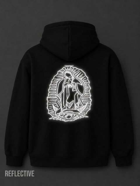 Virgin Mary Reflective Hoodie